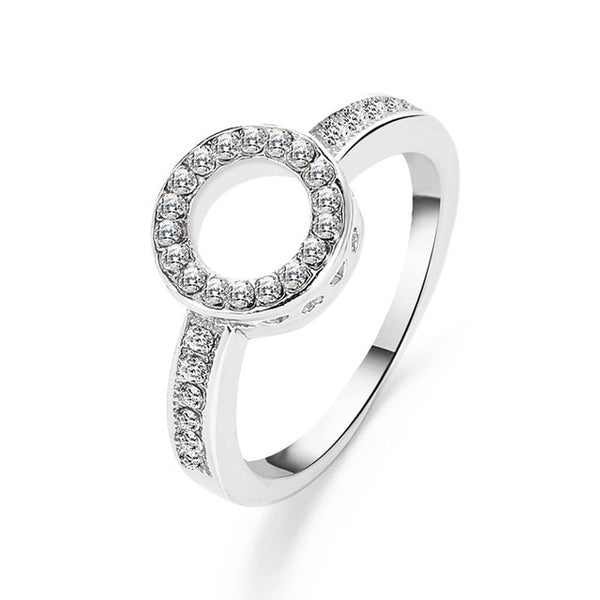 New Trendy Crystal  Engagement Claws Design Hot Sale Rings For Women AAA White Zircon Cubic elegant rings Female Wedding Jewelry
