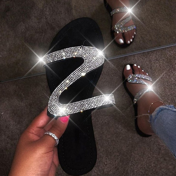 Women's 2025 Glitter Fashion Sandals