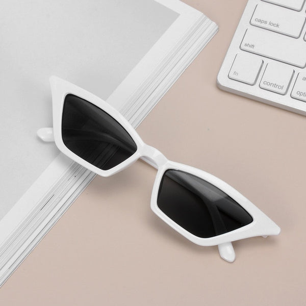 Top quality Women Small Frame Vintage Cat Eye Sunglasses UV400 Sun Shades Glasses Street Eyewear Trending Sunglasses Wholesale
