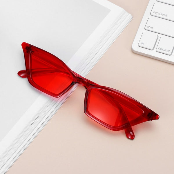 Top quality Women Small Frame Vintage Cat Eye Sunglasses UV400 Sun Shades Glasses Street Eyewear Trending Sunglasses Wholesale