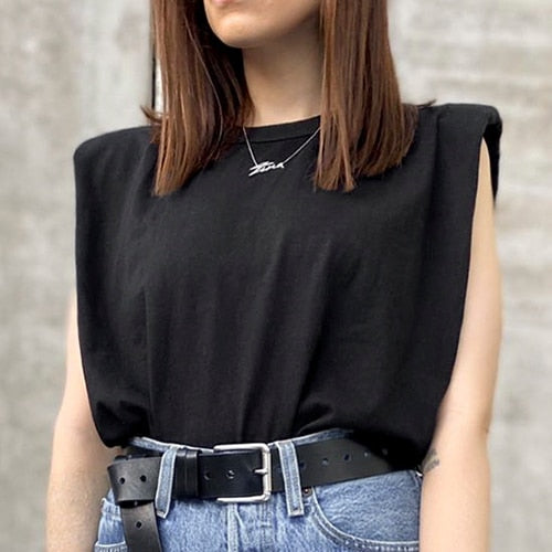 Summer Autumn Sleeveless Loose Top Women Fashion O Neck Tank Top Sport Vest Tops Female Casual Basic Shirt Streetwear Camis 2025