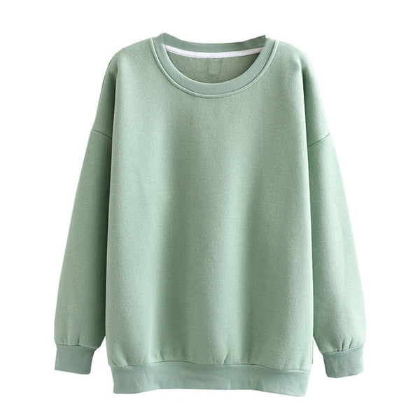 Tangada women fleece hoodie sweatshirts winter japanese fashion 2025 oversize ladies pullovers warm pocket hooded jacket SD60