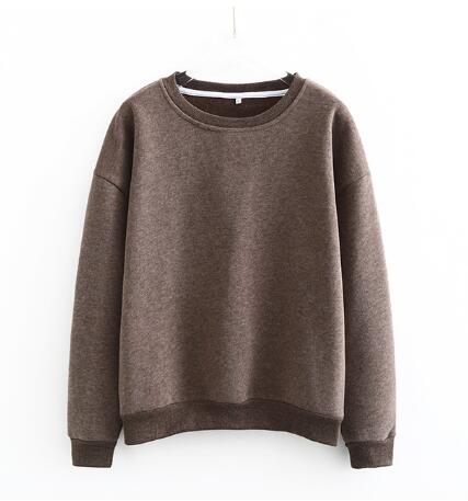 Tangada women fleece hoodie sweatshirts winter japanese fashion 2025 oversize ladies pullovers warm pocket hooded jacket SD60
